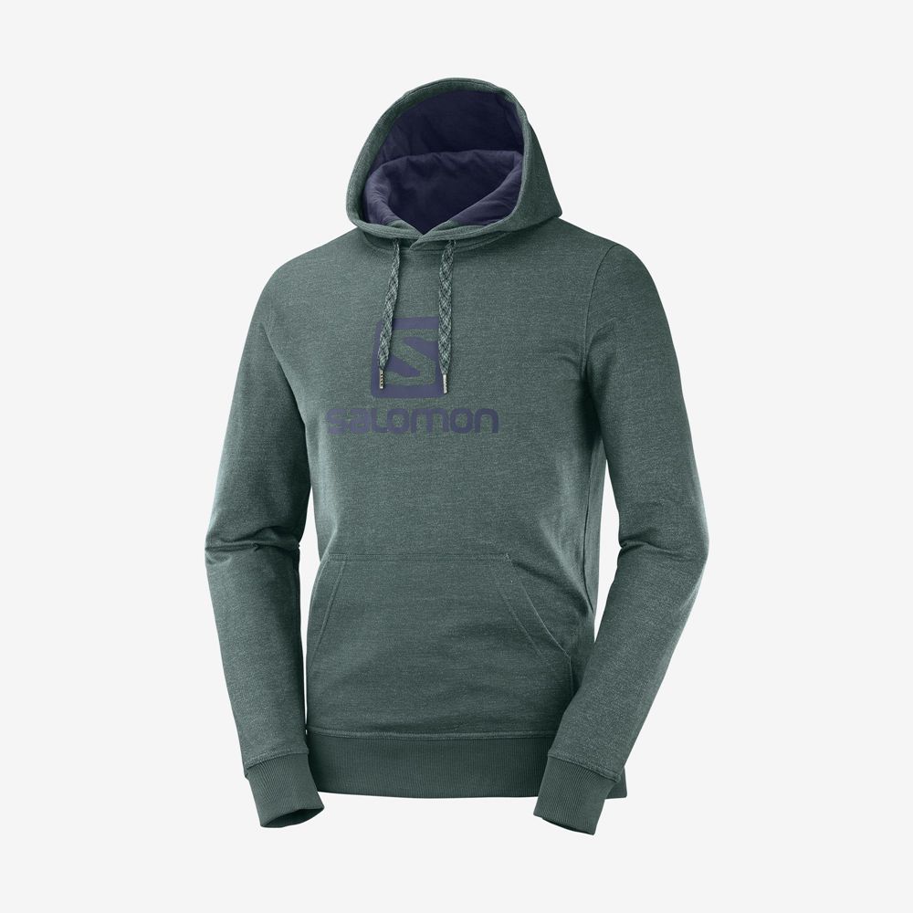 Salomon Mellemlag Herre Grøn - SHIFT HOODIE M (KEDBL-5801)